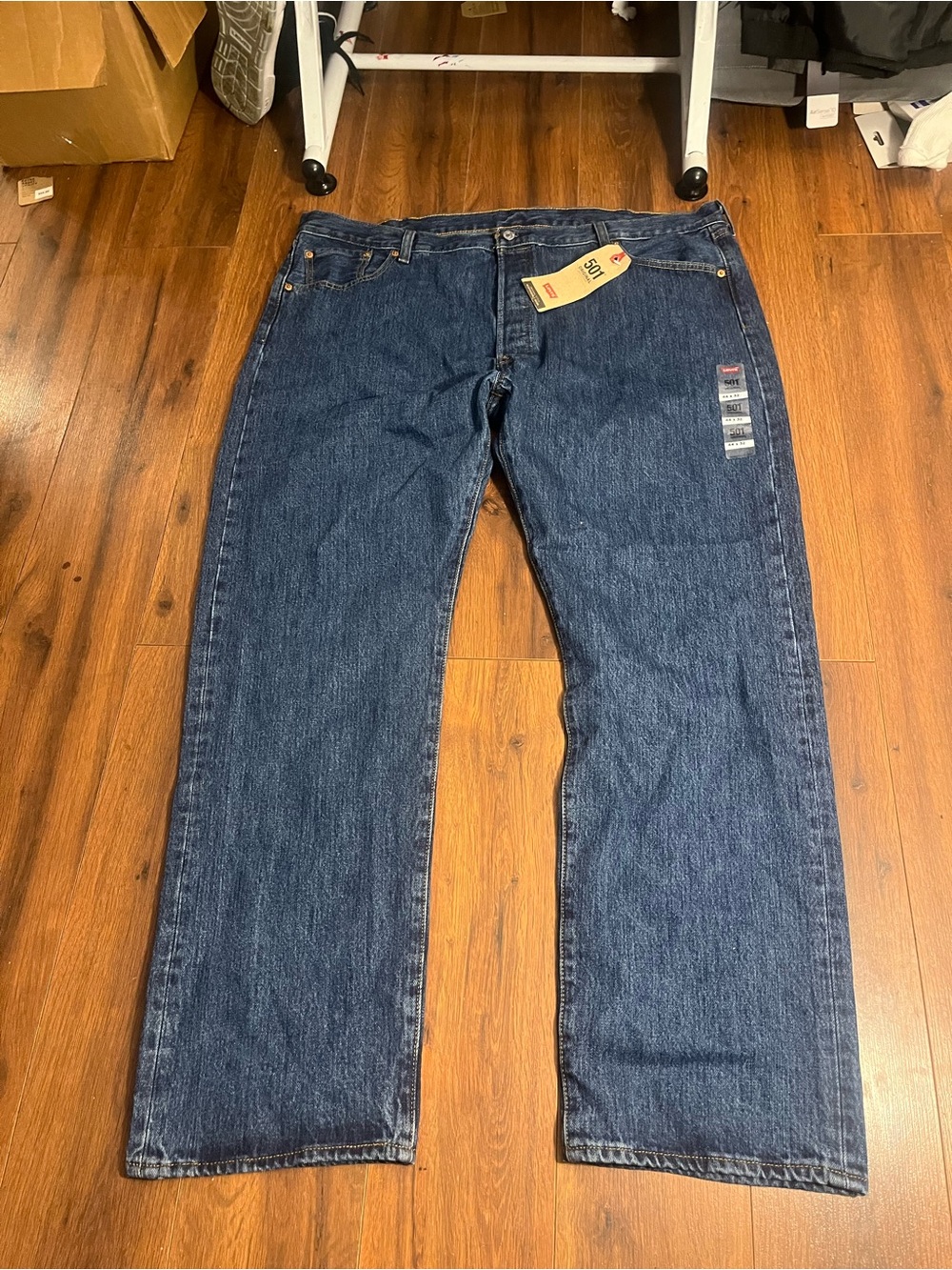 Levi's 501 Men's Indigo Straight Jeans